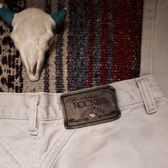 Rockies Denim - "ROCKIES " 80'S/90'S STRAIGHT LEG JEANS - TAN